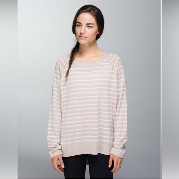 lululemon athletica Tops - Lululemon Post Savasana Pullover Cashmere Blend P2P 23.5”